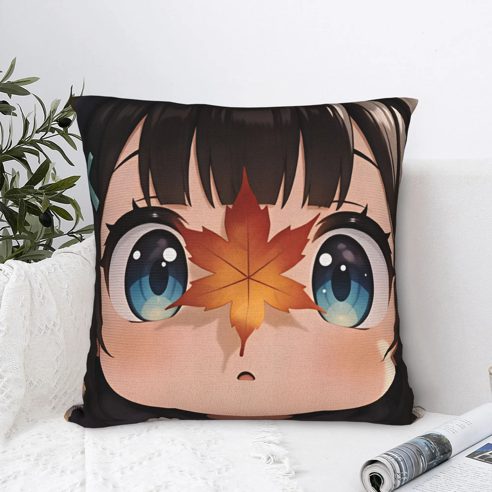 Pillow Case Gugu Gaga Penguin  Graphic  Pillow Cover For Couch Sofa Bedroom Morden Pillowcases