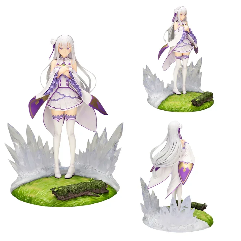 

Original Anime Figure Re:Zero Emilia Journey of Memory Action Figure Toys for Kids Gift Collectible Model Beautiful Girl Dolls