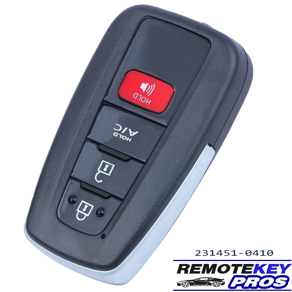 

DIYKEY 231451-0410 Smart Key Keyless Go Remote 314.3MHz / 433MHz Fob for Toyota Prius Prime Avalon C-HR 2017-2021