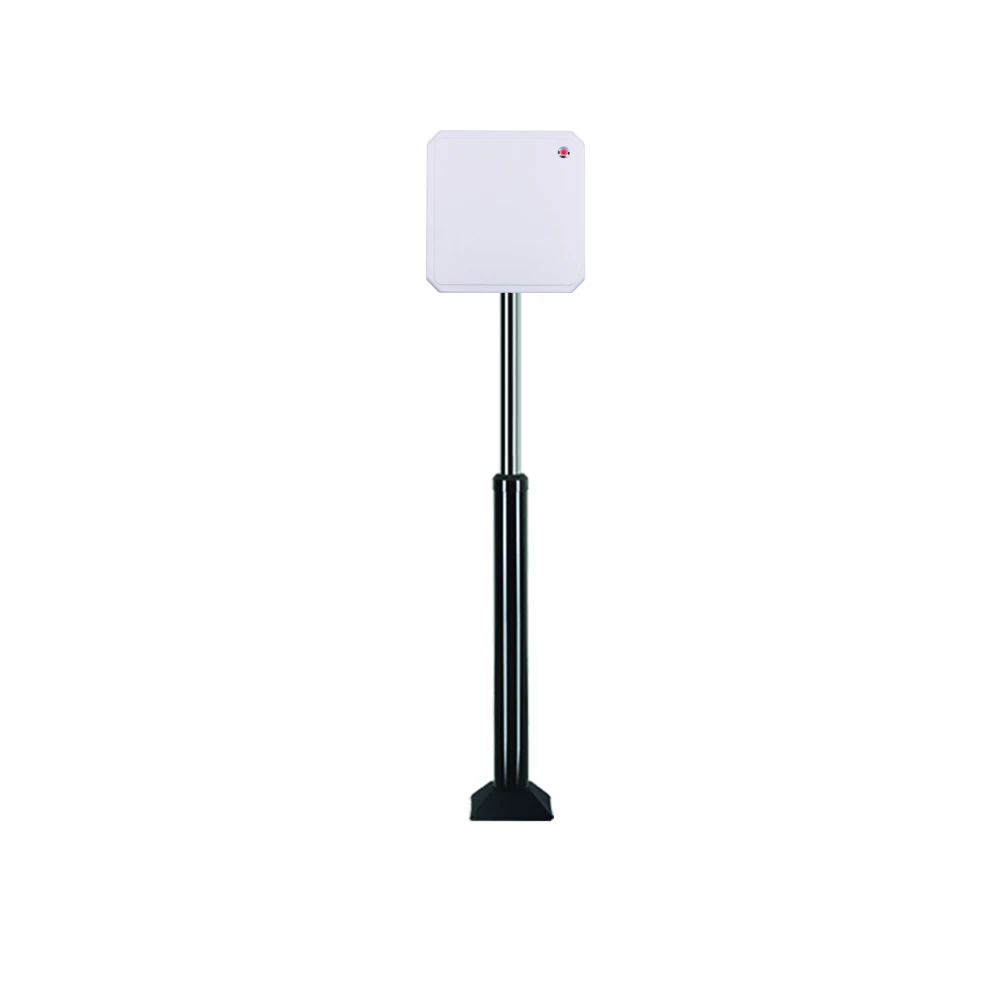 قارئ UHF RFID طويل المدى لإدارة المركبات ABS 860-960 ميجا هرتز متوافق مع قارئ بطاقات التحكم في الوصول بمدى 0-20 متر