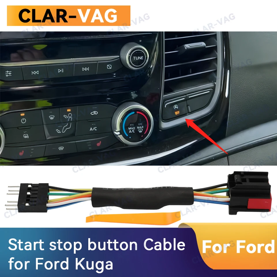 Für ford kuga 2015 für c-max für den Transit kunden spezifisches Auto-Stop-Start-Motors ystem aus Gerätes teuerung sensor Stecker Stop-Cancel-Kabel