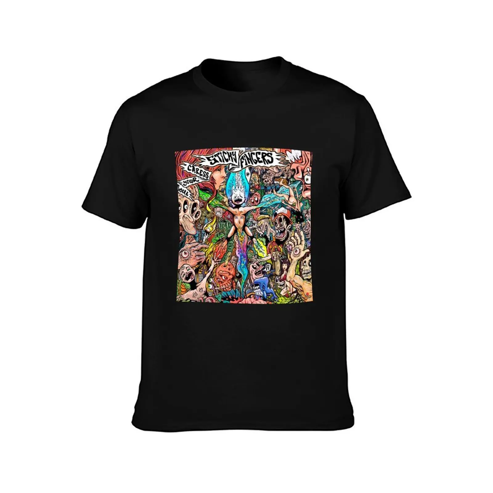 Sticky Fingers - How To Fly T-Shirt, Summer Casual Cotton Tee, Oversized Streetwear Tops, Vintage Graphic Print, 100% Cotton