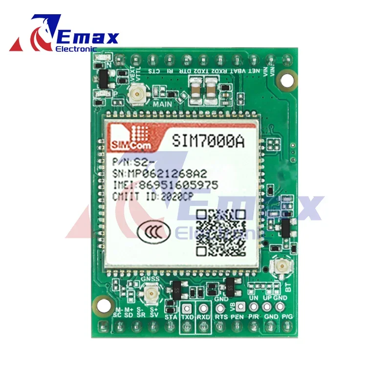 Placa principal SIMCOM SIM7000A Placa de desenvolvimento SIM7000A LPWA + CATM + NBIOT SIM7000A