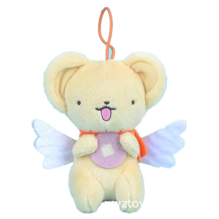 Dessin animé Cardcaptor Xiao Ke peluche poupée jouets pendentif Anime carte Captor poupée mignon doux en peluche porte-clés jouet enfants cadeau d'anniversaire