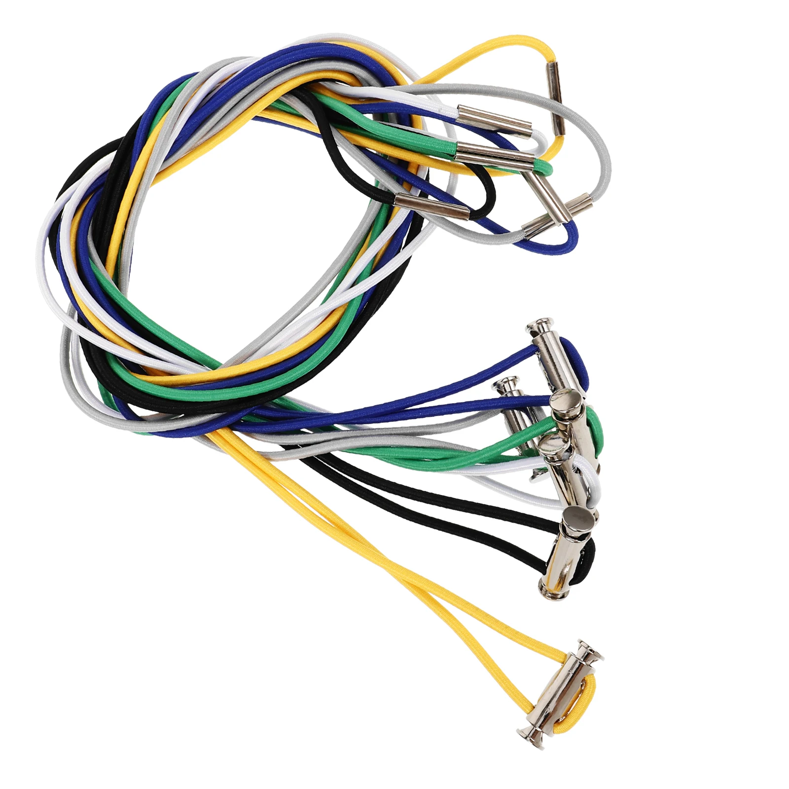 

6 Pcs Elastic Bands for Trash Can Garbage Bag Fixing Rings Durable Reusable Kitchen Home Office Hotel Strong Smooth Edges Waste