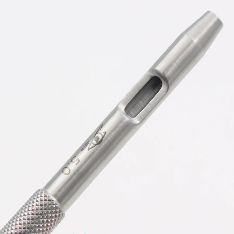 Dimple Trephine Cosmetic Plastic Dimple Instrument, aço inoxidável Face Shaper