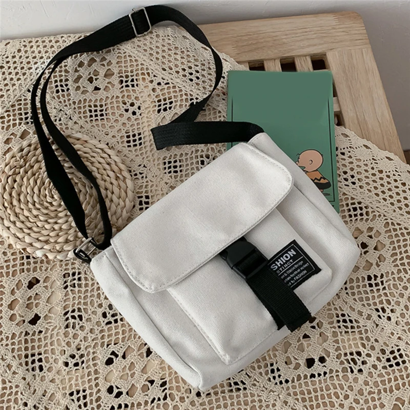 2023 nowa Mini torebka damska płócienne torebki mała do tkanin torby na ramię Crossbody dla kobiet torebka telefon Femme prezent