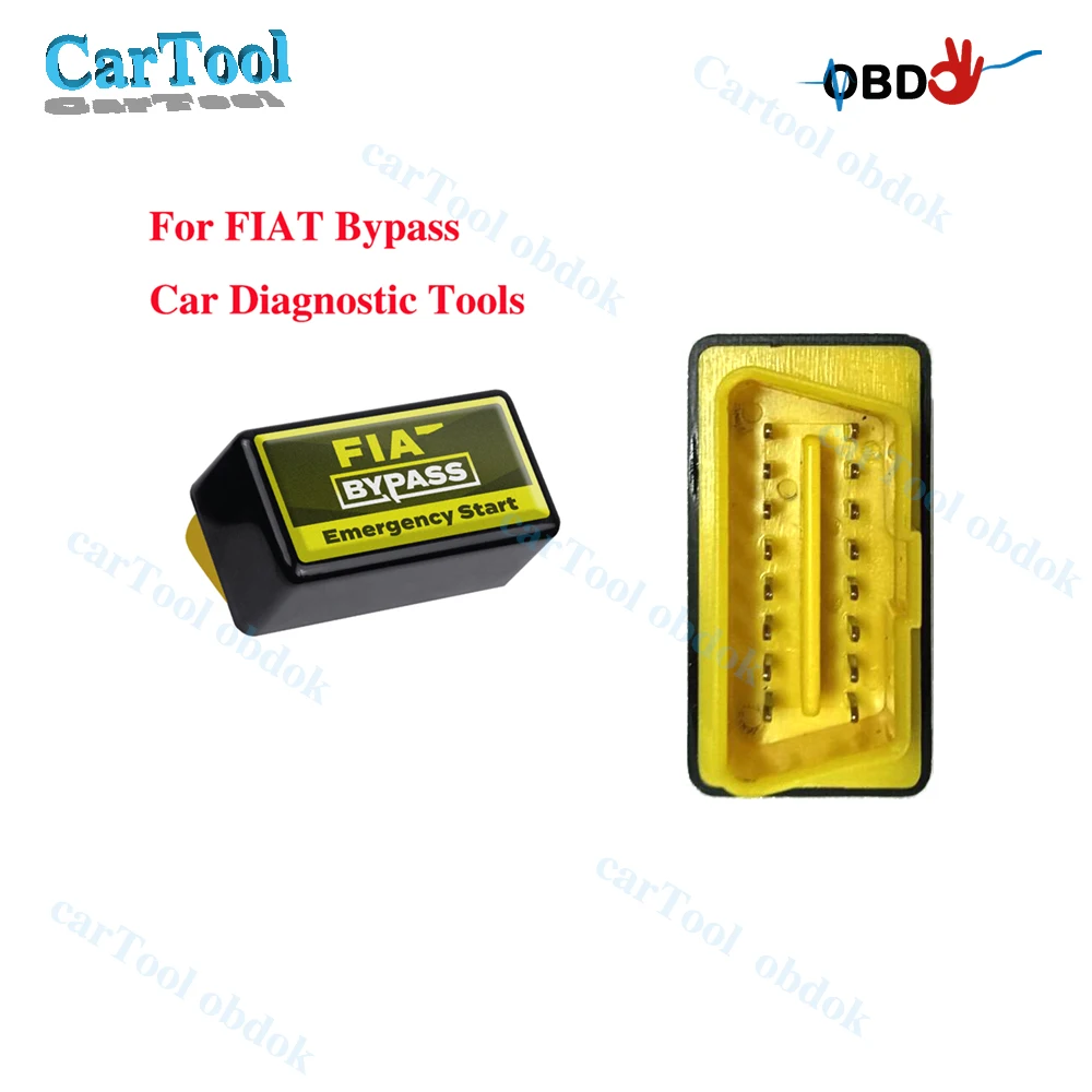 

For FIAT Bypass OBD2 Emergency Start Device Car Diagnostic Tools Intelligent Ecognition ECU Device Plug and Start Obdok