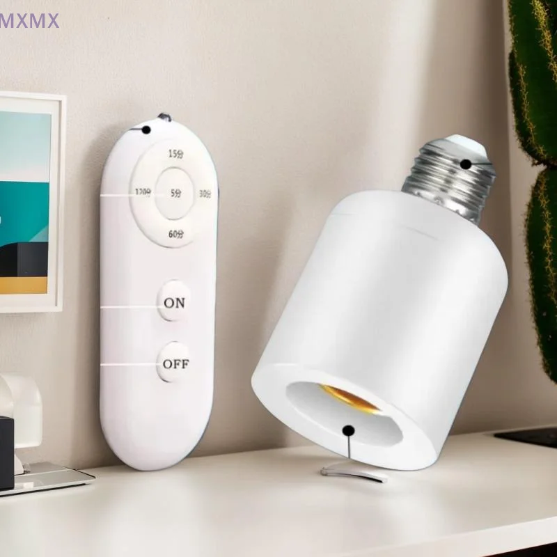 Interruttore di telecomando intelligente per camera da letto E27, timer wireless e set portalampada 85V-265V per cameretta
