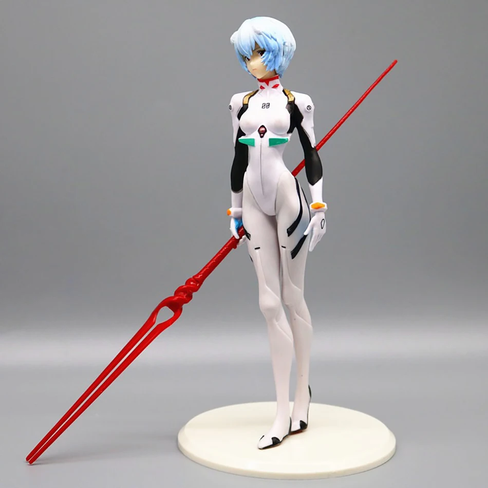 Figuras de acción de Anime EVA Ayanami Rei, figura de Anime de neón Genesis EVANGELION, modelo de juguete de colección de figuras de acción de PVC Eva Ayanami Rei