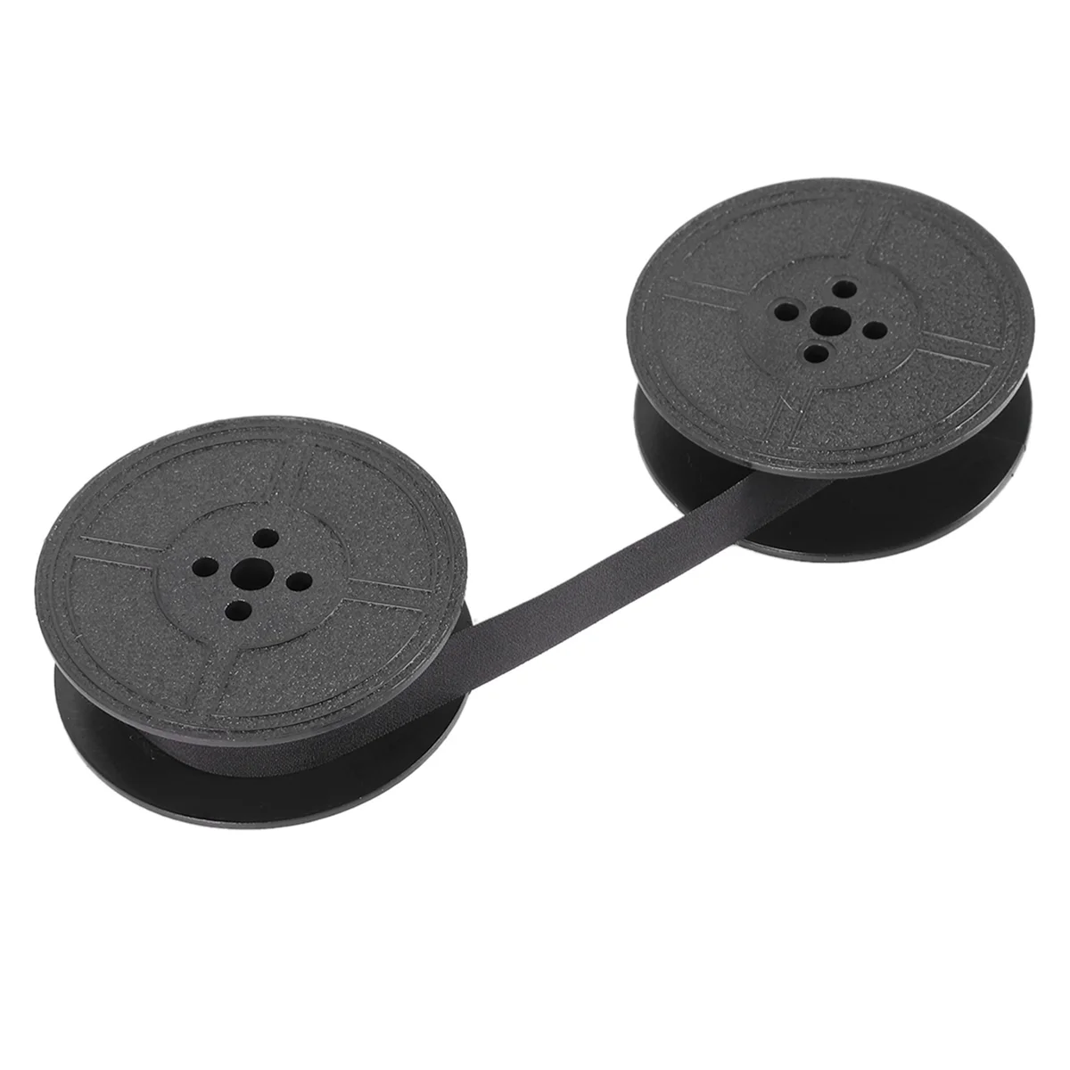 1Pack Typewriter Ribbon Twin Spool Typewriter Ribbon Ink Twin Spool Pack Ink Replacement Part for Most Typewriter(Black)