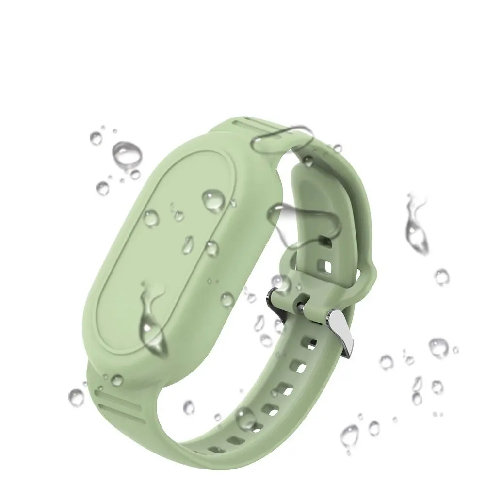 Custodia in silicone con cinturino in silicone Supporto per braccialetto Bracciale per bambini di ricambio Bracciale per bambini impermeabile per Samsung Galaxy SmartTag 2