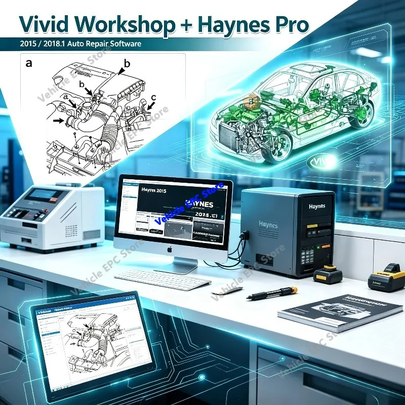 2026 hot sell new for Haynes pro Vivid 2015 Atris-Technik Automotive Workshop Data  Software for Car Repair Last Version 2018.01