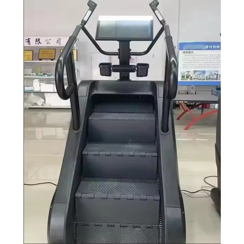 

2025 New Design Commercial Gym Exercise Trainer - Stepper Powered Electric Stair Master for Modern Workouts