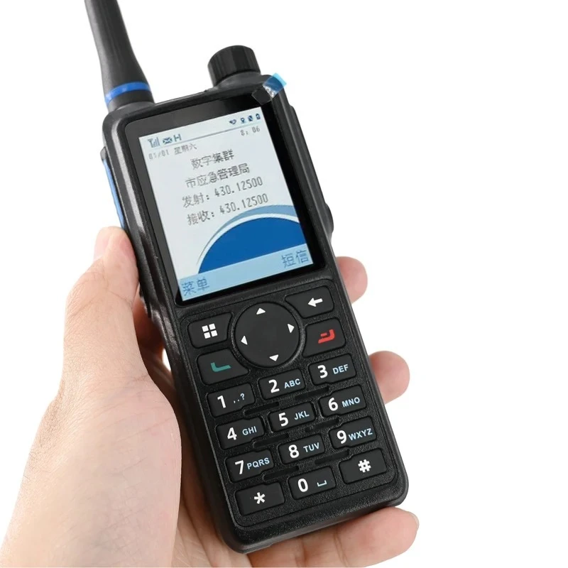 New Model BP860 Professional Digital Radios GPS Adhoc with AI Noise Reduction Single Frequency Repeater 5watt Tier2 Tier3