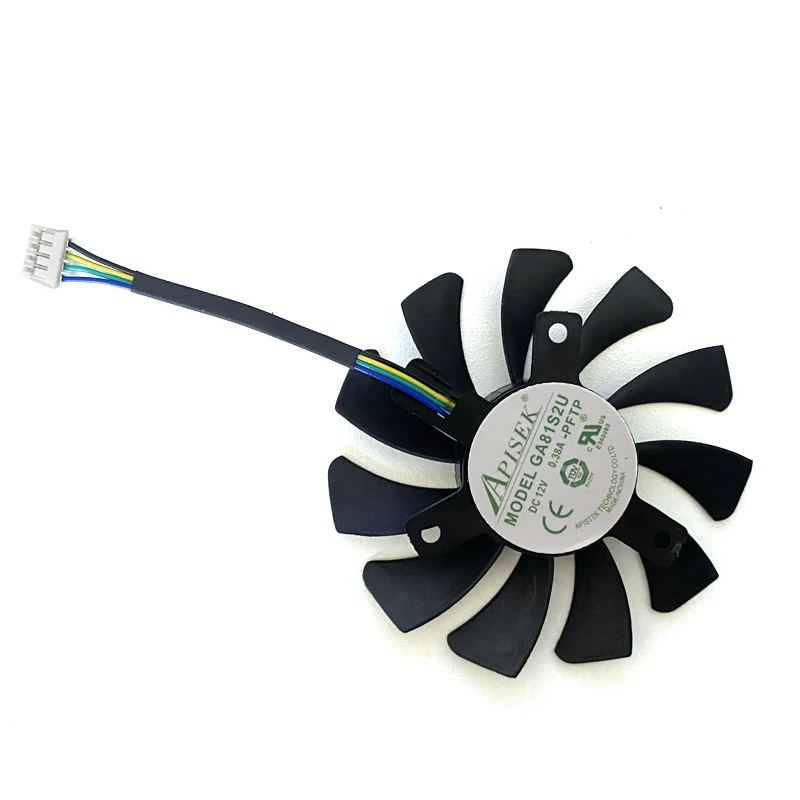 NEW GA81S2U 75MM GTX970 Cooler Fan Replacement For ZOTAC GeForce GTX 970 Graphics Card Cooling Fan