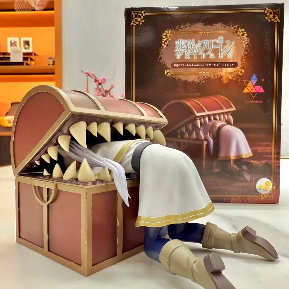 Frieren Beyond Journey's End Frieren Treasure Box Monster Figuras de anime Juguete Fern Noodle Stopper Figuras de acción