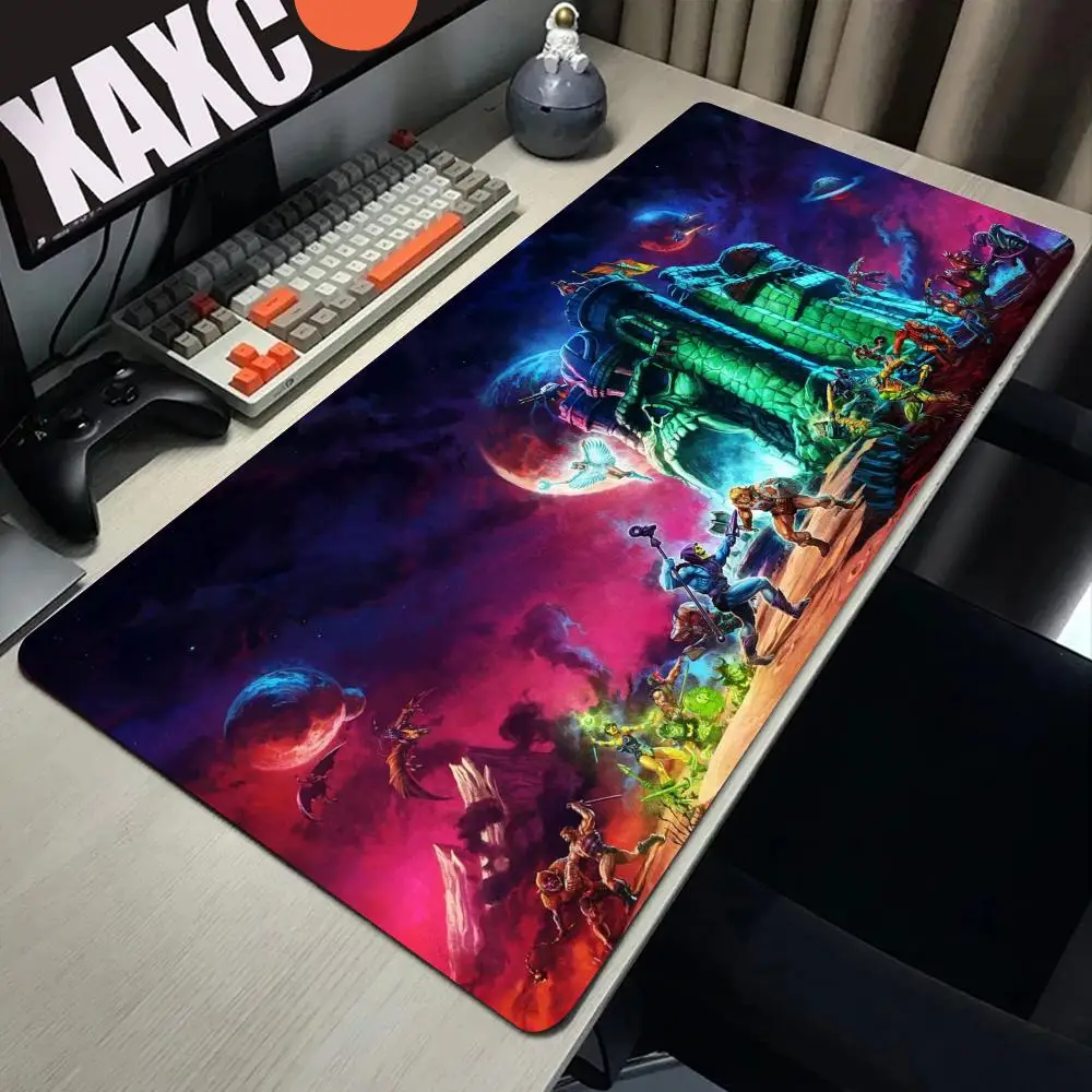 

He Man Masters Of Universe Xxl Gaming Mouse Pad Anime Pc Accessories Game Mousepad Mats Computer Mat Company Desk Accessory Cute