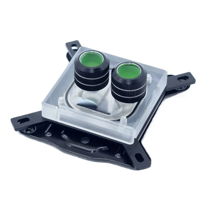 Transparent water cooling head P3DRGB remote control new high quality
