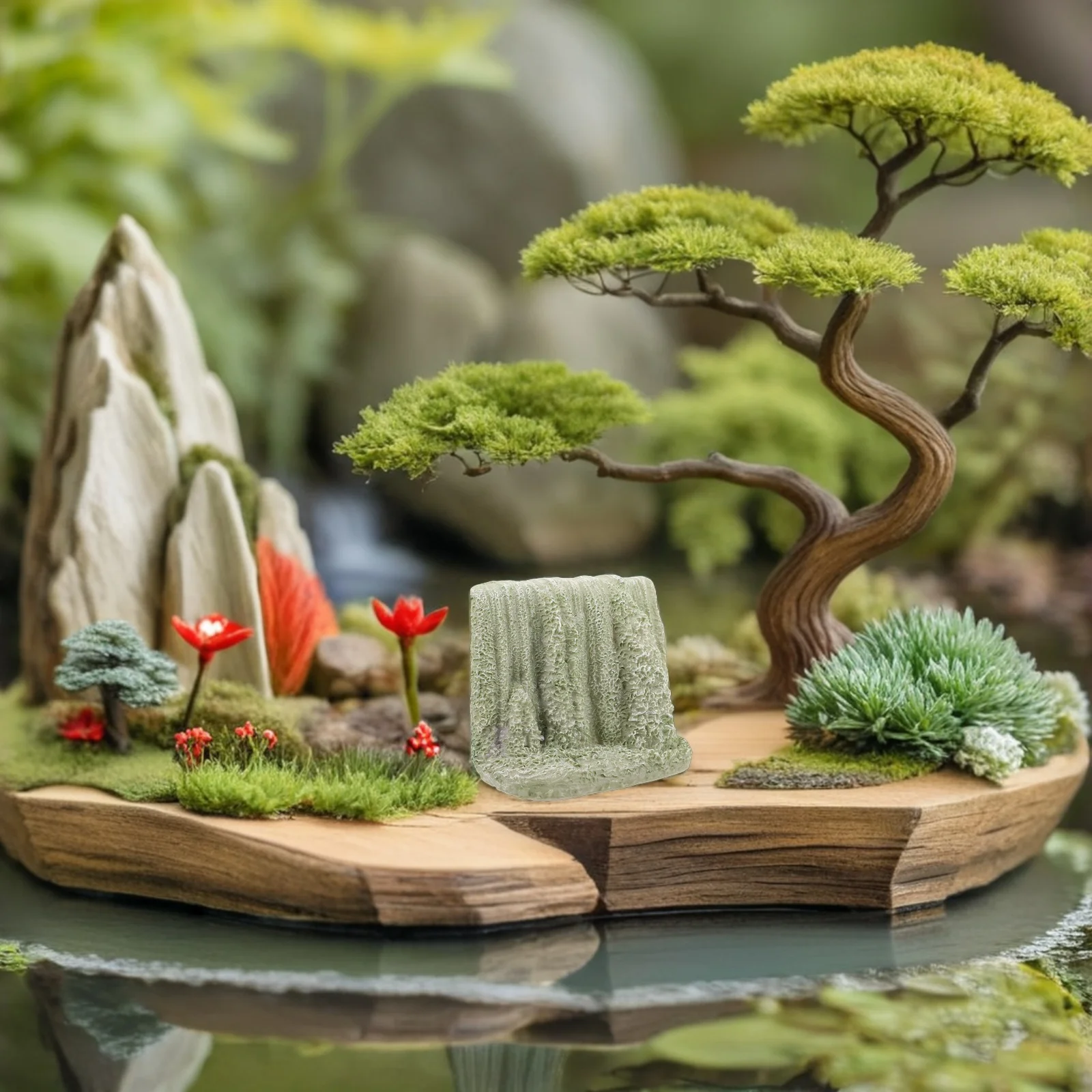 

Miniature Sand Table Landscape Decoration Child Resin Dollhouse Scene Accessory