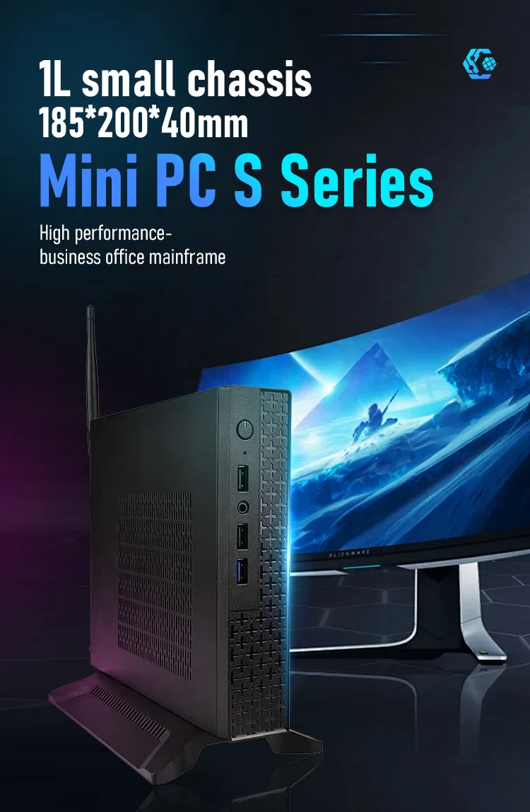Cheap DDR3 8g + 128g M.2 SSD Mini PC Windows 10 Intel Core I3 Fourth Desktop Mini PC