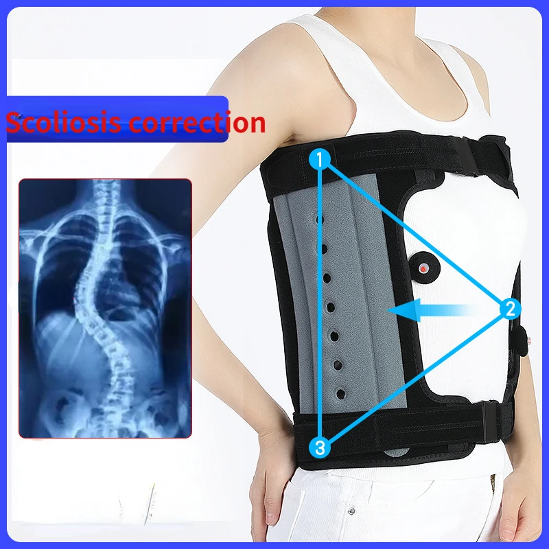 Adjustable Inflatable Thoracolumbar Fixed Brace Scoliosis Herniated Medical Rehabilitation Fixed Spinal Urgery Support Unisex