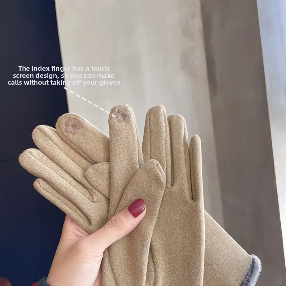 

Зимние перчатки Dralon с сенсорным экраном, варежки для вождения с полным пальцем, морозостойкие ветрозащитные лыжные перчатки для езды на велосипеде на открытом воздухе, катание на лыжах