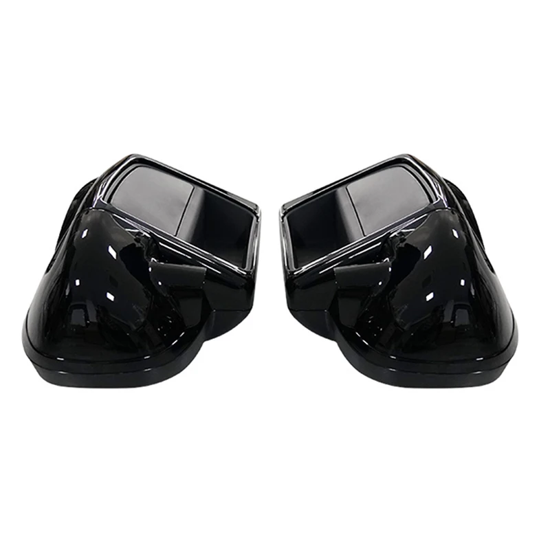 Lower Vented Leg Fairing Glove Box Black Motorcycle Parts For Harley Touring Street Glide Road King Electra Ultra 2014-2023