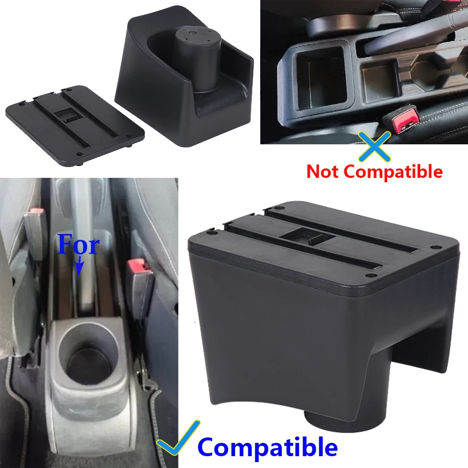 For Volkswagen POLO Car Armrest For VW POLO Mk5 6R Vento Car Armrest box 2012-2018 Dedicated Auto Storage Box Car accessories