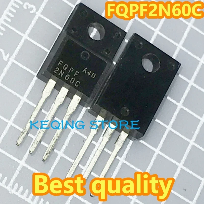 50PCS/100PCS FQPF2N60C Sufficient parameter