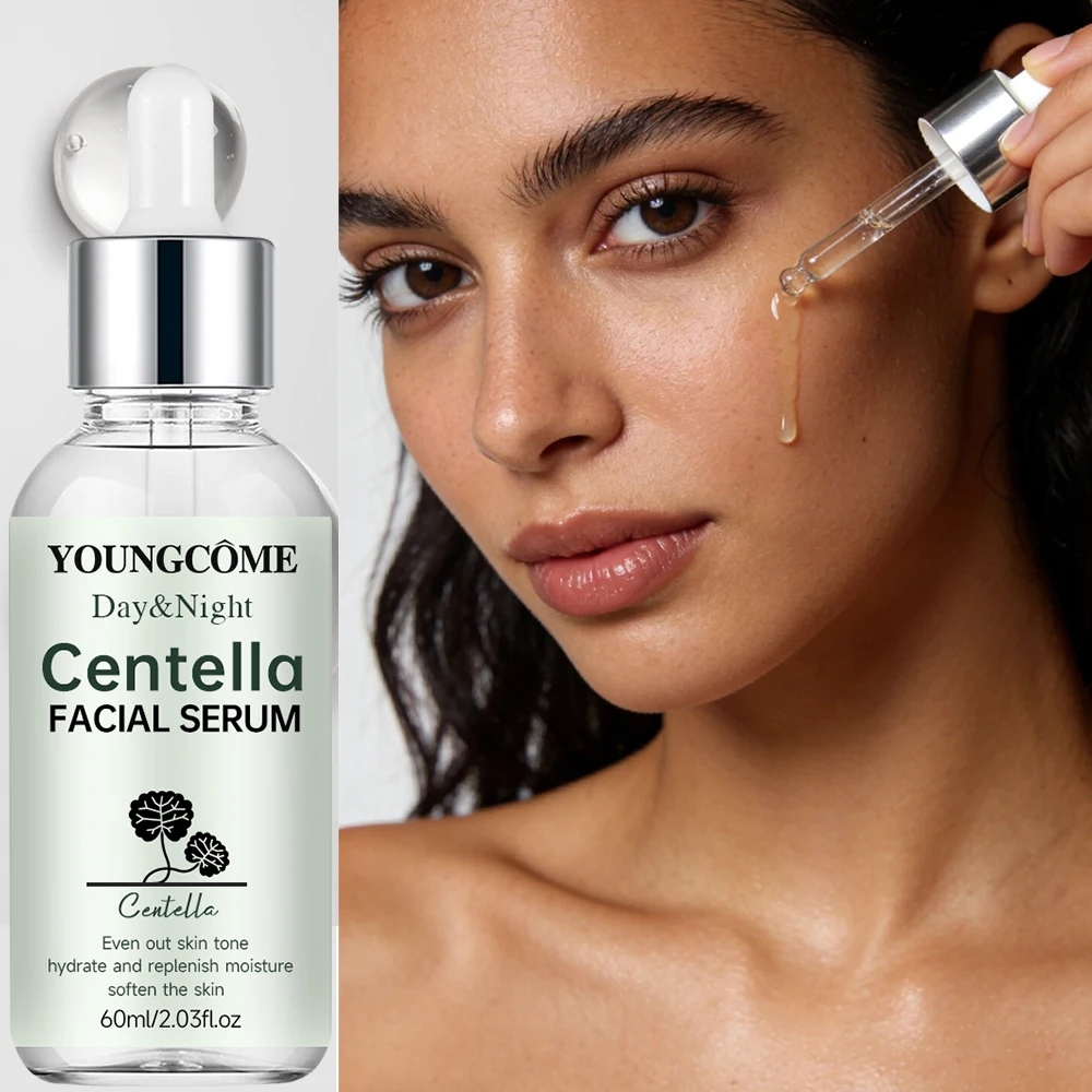 Centella Asiatica Facial Serum - Hydrating Moisturizer for Even Skin Tone, Soothing Antioxidant Essence for Soft & Supple Skin |