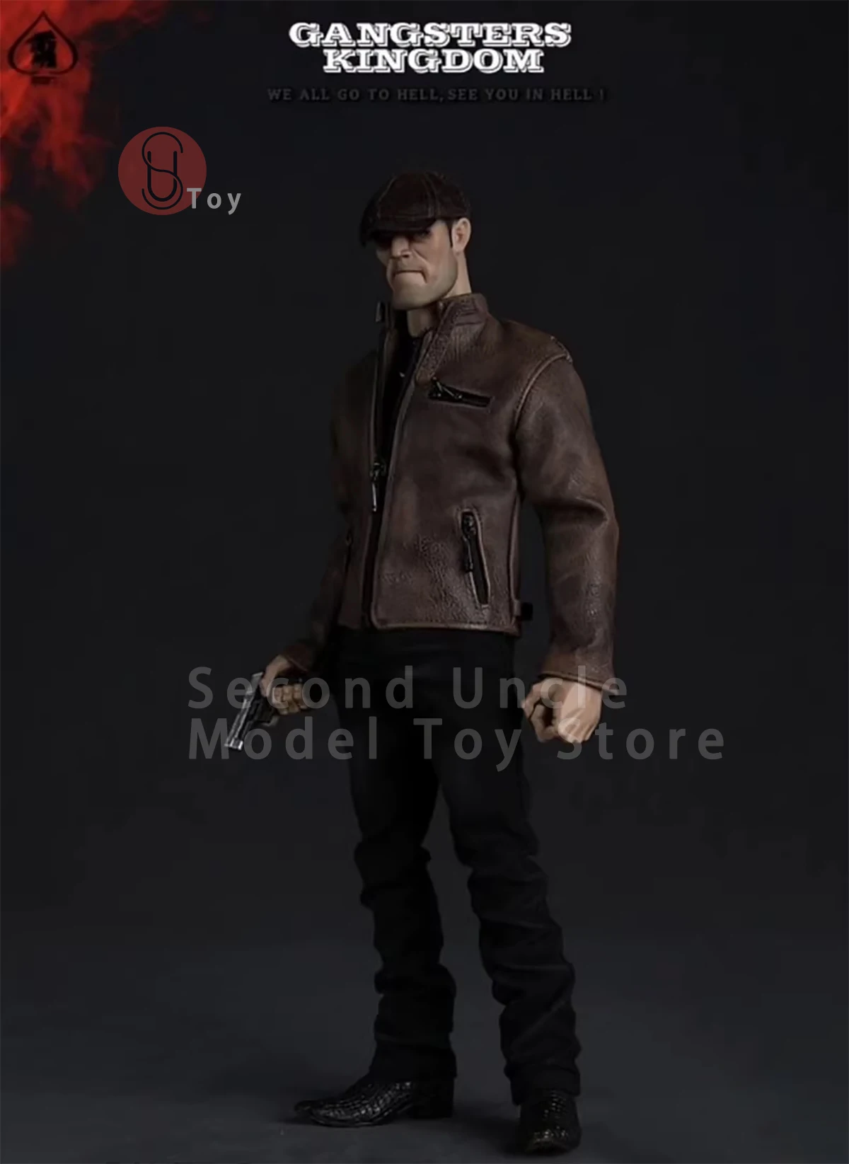 

DAMTOYS DAM GK001 1/6 Gangster Kingdom Series Spades J Male Soldier Action figure Full Set Collectible Toys