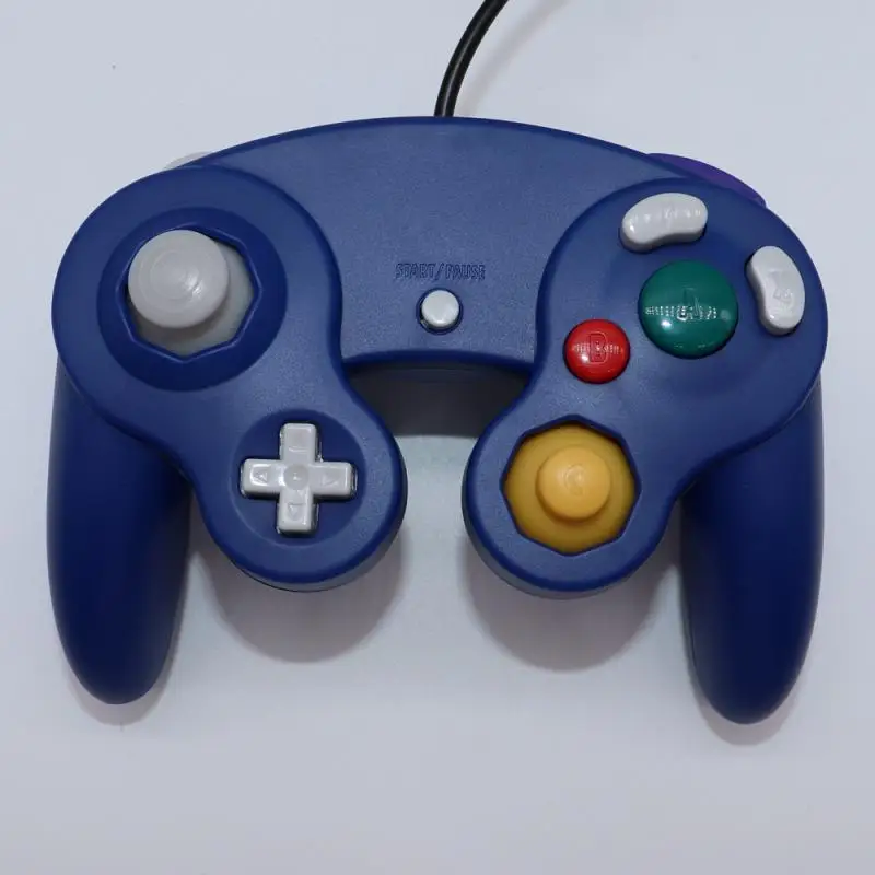 1-delig voor NGC-gameconsole DIY-accessoires Gamecontroller voor GameCube NGC Bedrade gamepad-joystick met enkele knop
