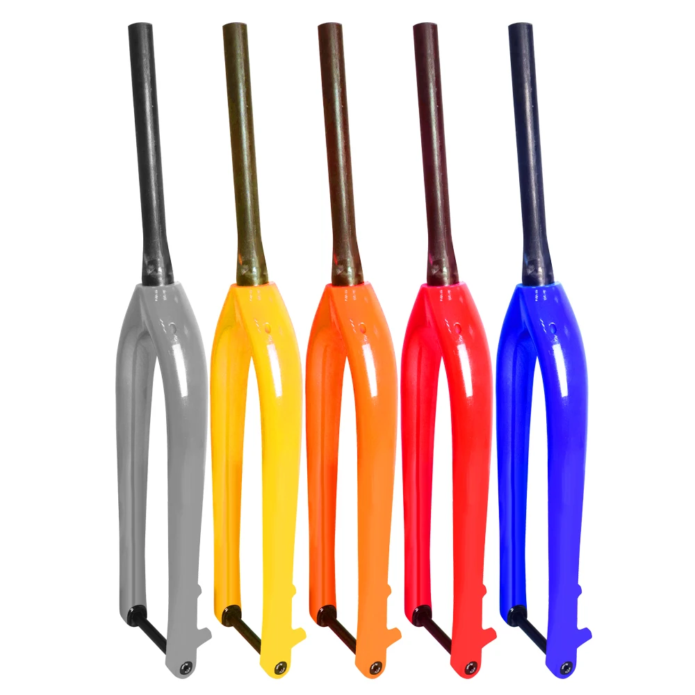 STLF Airwolf  MTB 29 Mountain Bike Fork Boost 110*15mm Bicycle Rigid Fork Max Wheels Size 29er*3 Inch Carbon Bike Front Fork