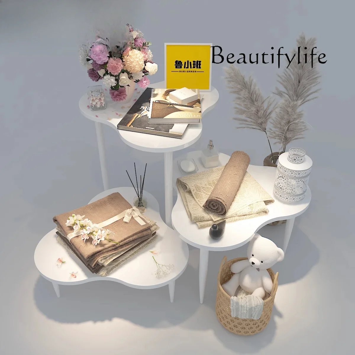 X Clothing Store Nakajima Display Table Display Stand Atmosphere Layout Small Table Women's Clothing Store