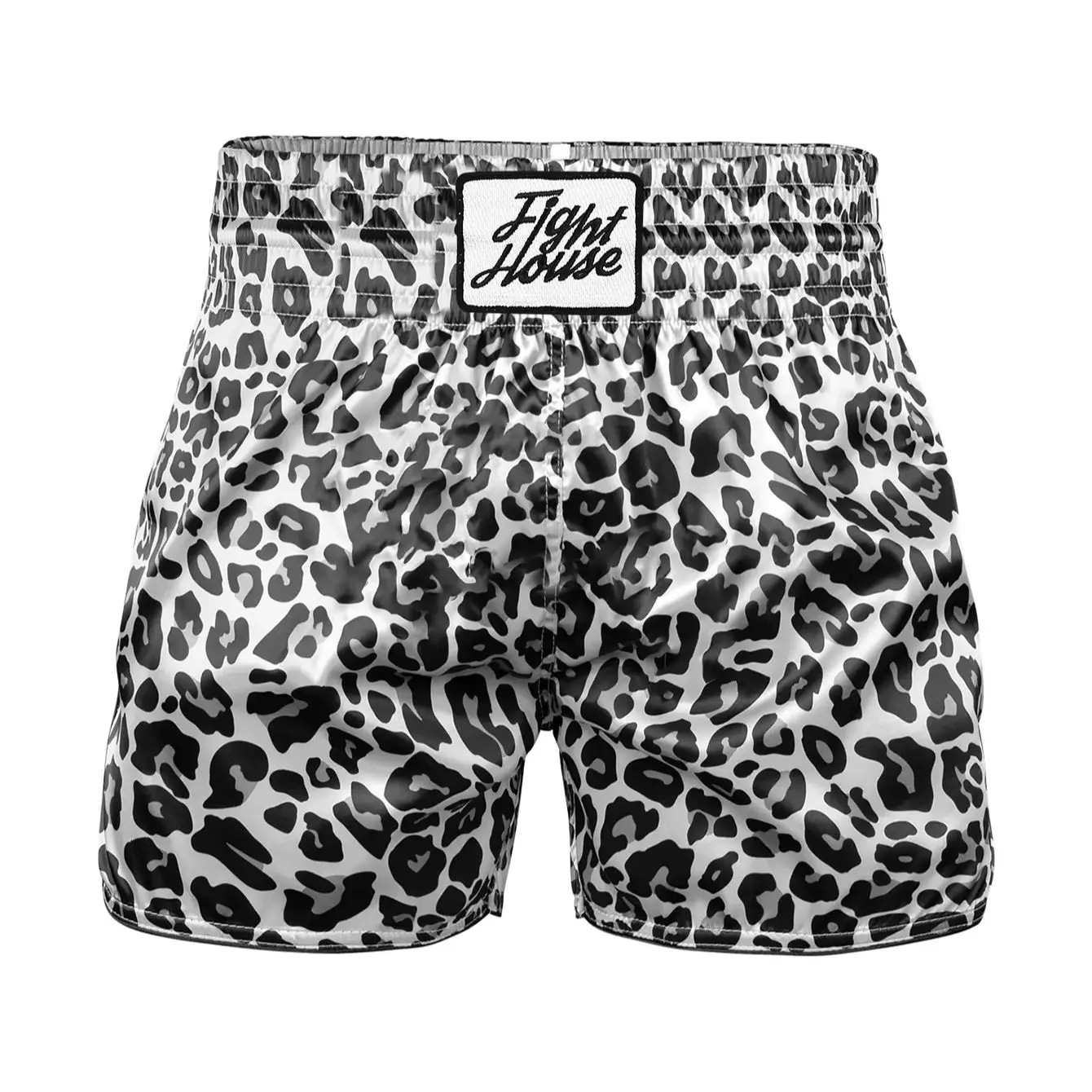 Fight House Muay Thai Shorts Leopard Print Ultra-Thin Breathable Combat Shorts MMA Training Shorts Boxing Shorts Combat Shorts