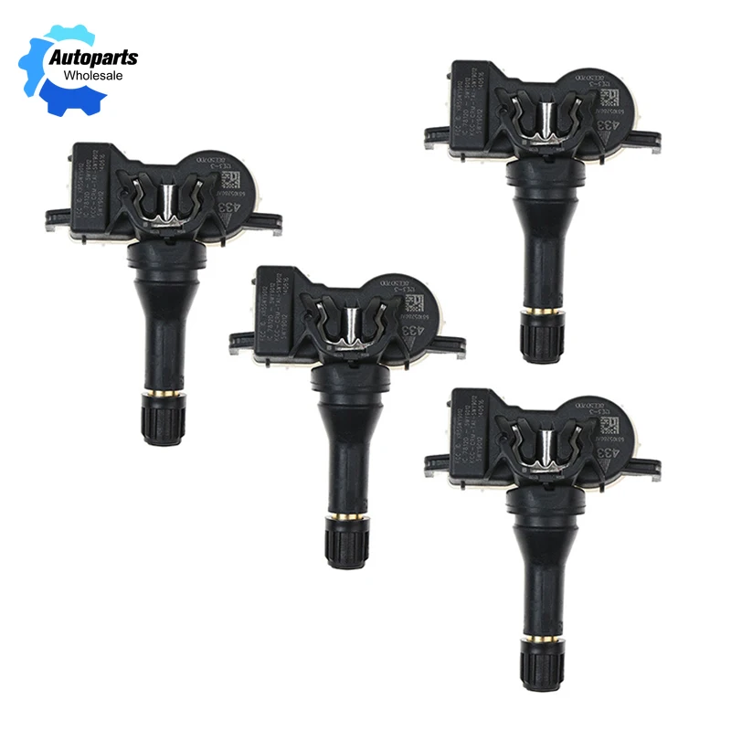 

4 шт. 68105280AF 68252493AB 68252493AA TPMS датчик давления в шинах 433 МГц для Chrysler Pacifica 200 Jeep Compass Renegade автомобильные детали