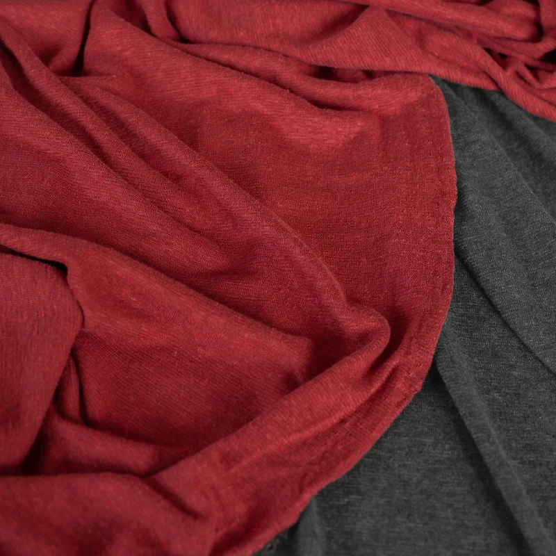 Tecido de Cânhamo Vermelho Mac - Home Textiles Design avaliação e preço