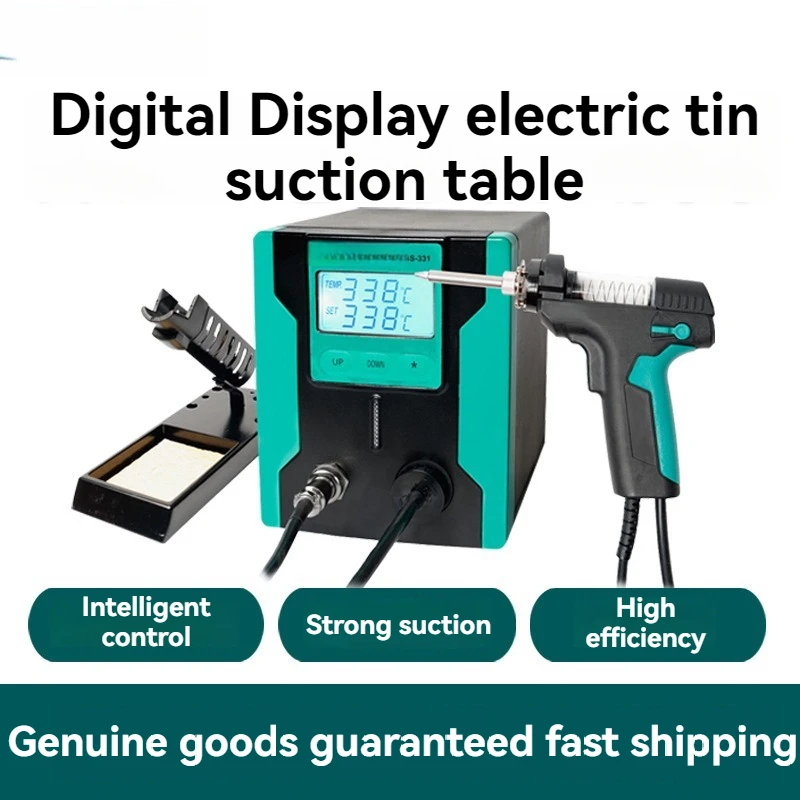 

Ss-331h Fully Automatic Electric Tin Suction Pump, Powerful Disassembly And Welding, Powerful Electric Suction Gun