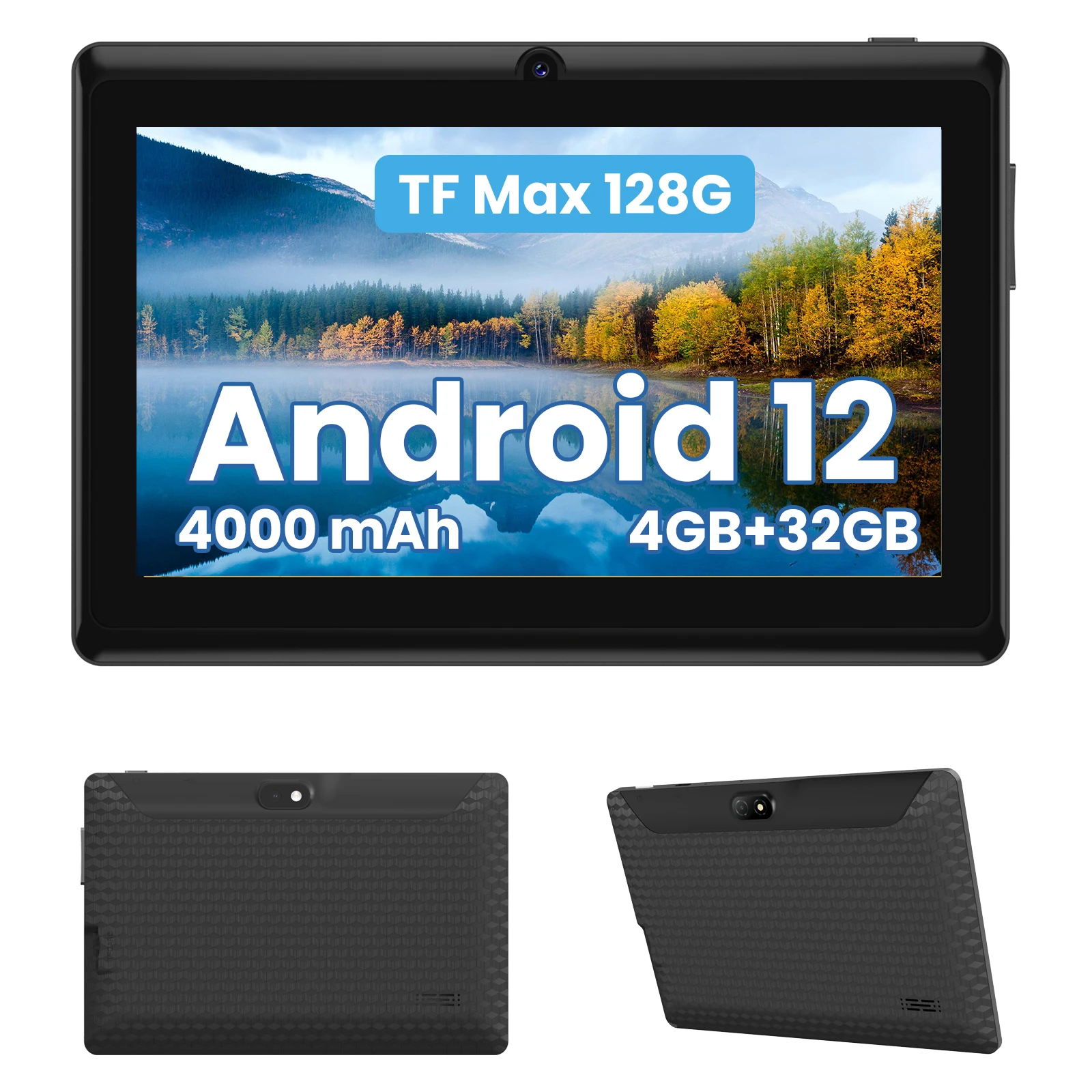 

Многоязычный Android-планшет I-Atar P1, 7 дюймов, Android 12,0, 4 ГБ ОЗУ, хранилище 32 ГБ, поддержка 2,4G WiFi, аккумулятор емкостью 4000 мАч, с GPS