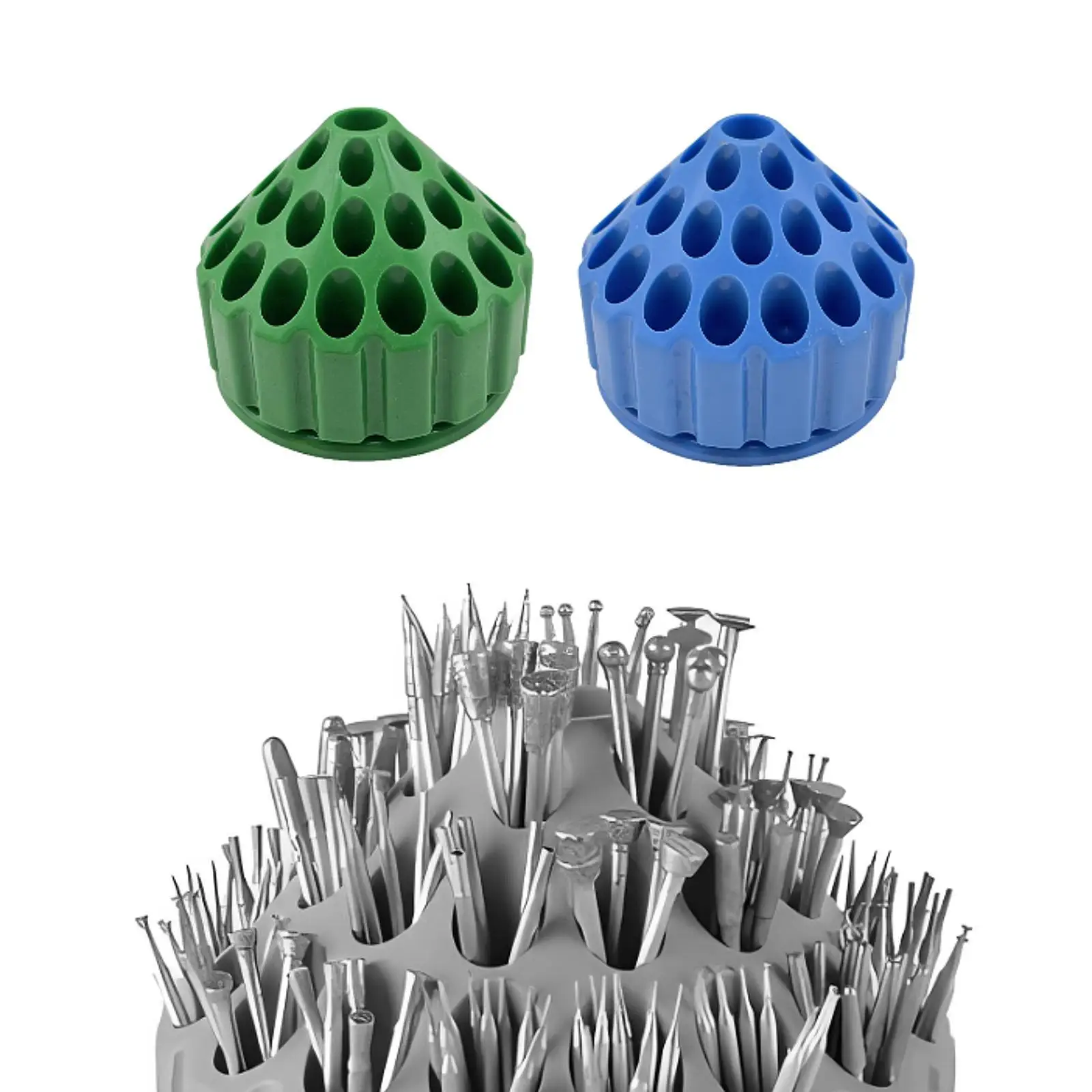 Drill Bit Storage Case Display with Honeycomb Design Classified Storage Tray