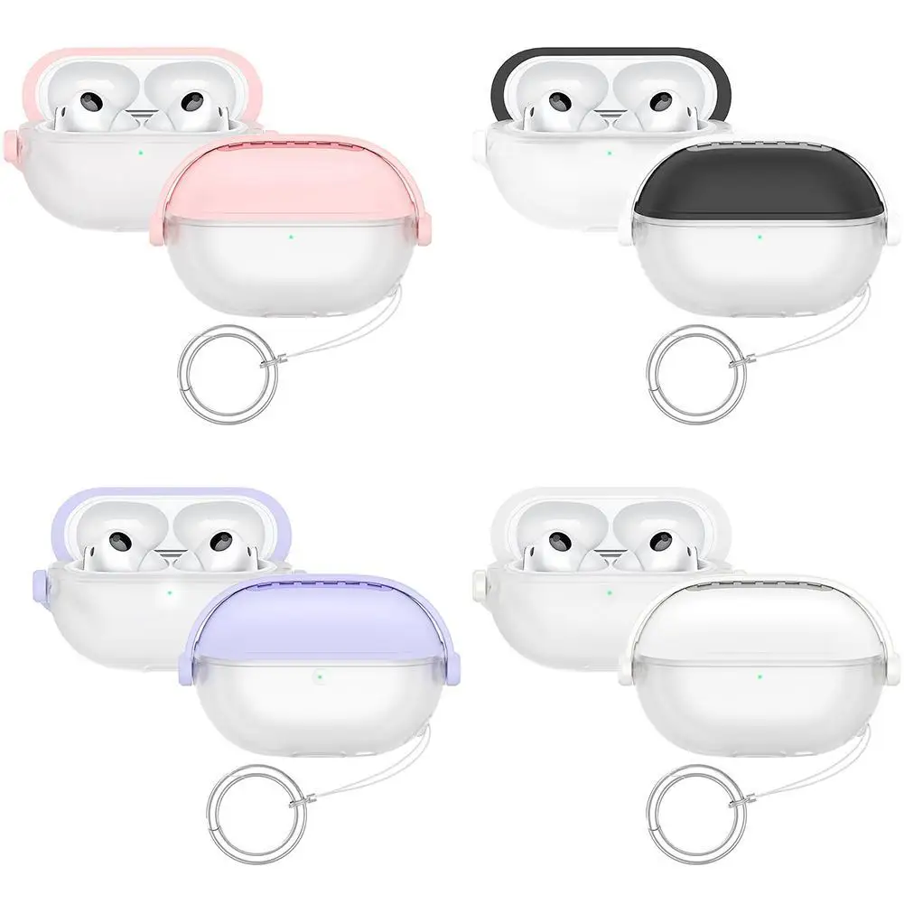 HUAWEI FreeBuds Pro 4 ケースカバー保護シリコンケースキーホルダー付き HUAWEI FreeBuds Pro 4 アクセサリー電話スタンド付き