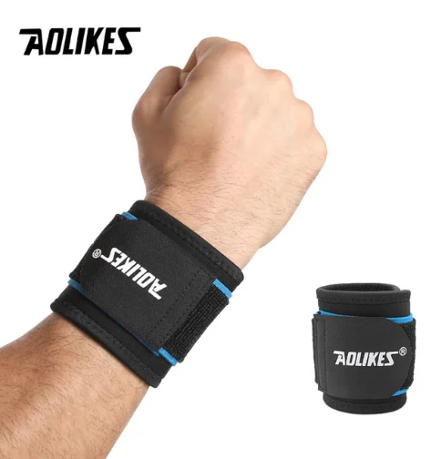 1 Piece Wristband Wrist Support Weight Lifting Gym Training Wrist Support Brace Straps Wraps Crossfit Powerlifting Wristband