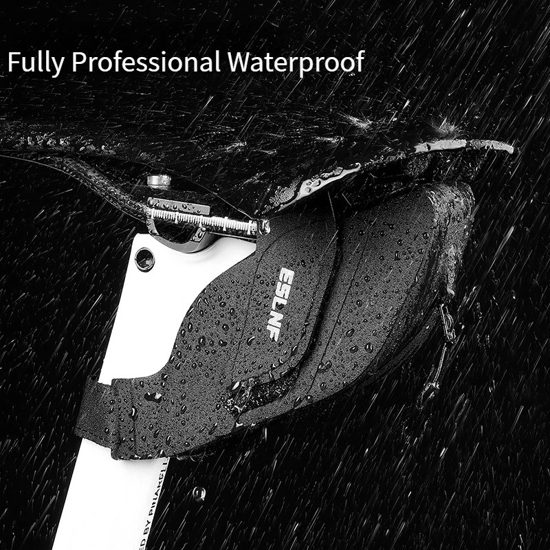 

ESLNF Road Bike Tail Bag Saddle Bag Riding Bag Mountain Bike Portable Waterproof Large-capacity Storage Riding Equipment