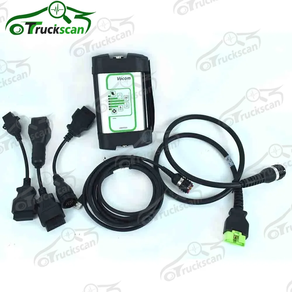 

V2.8.150 Vocom 88890300Interface adapter for /UD/Mack Truck Diagnose Round Interface diagnostic tool