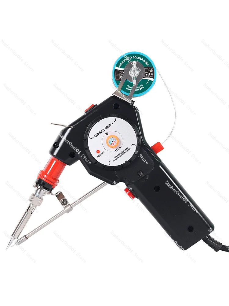 Gun Automatic Tin Out Machine Constant Temperature Electric Soldering Iron Tin Feeding Electronics Factory Repair Welding Luotie