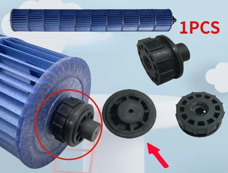 1Pc Suitable for Gree Midea air conditioning hanging machine fixed cross-flow wind wheel bearing housing rubber bearing sleeve