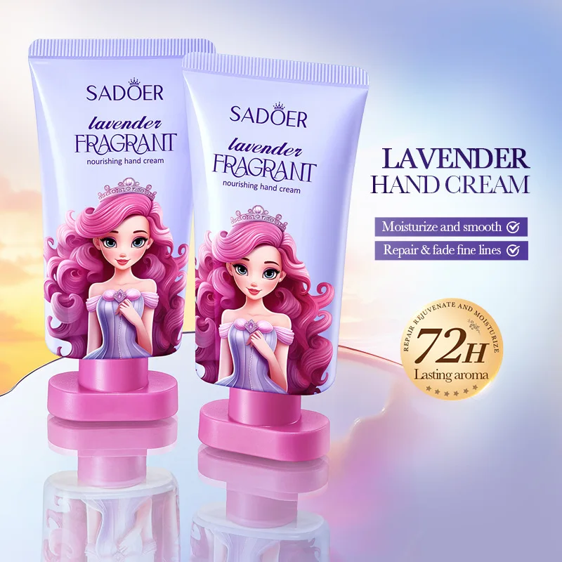

Hand Cream with Lavender Nourishing Fragrance Moisturizes Protects from Dryness