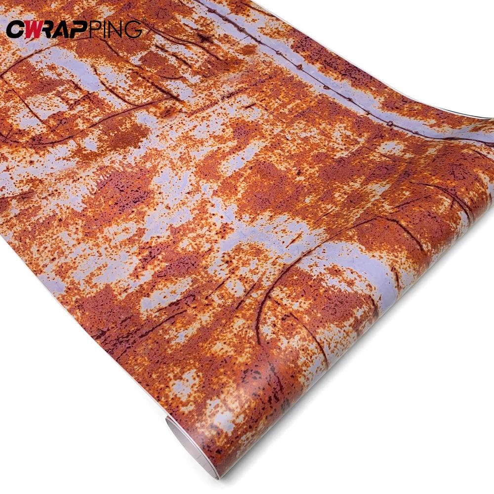 Waterproof Automotive Vinyl Paper for Car Bodies Rust Camo Film Wrap Foil Car Body Films Bubble-free Camouflage Motorcycles Tint view 5