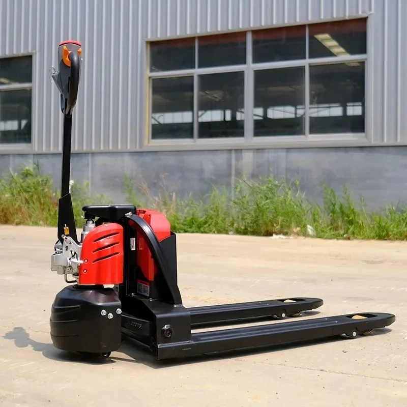 YG Mini Handling Equipment 1.5 Ton Capacity Battery Charge Full Battery Powered Jack Pallet Truck With Electronic Pallet Lifter